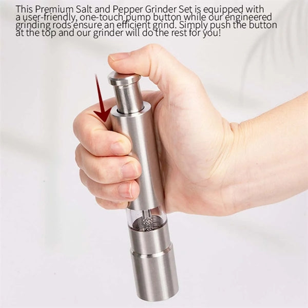 Press Salt Mill Or Pepper Grinder