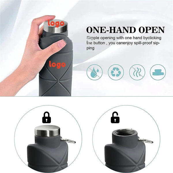 23 Oz. Lightweight Portable Outdoor Water Bottles BPA Free