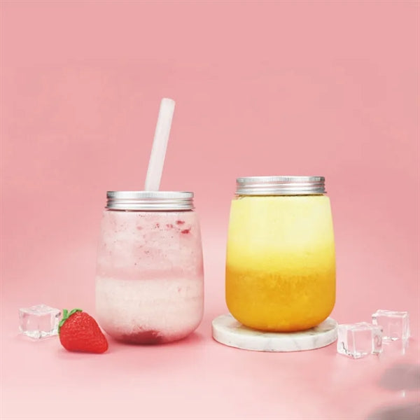 500ml Disposable Fresh Juice Glass