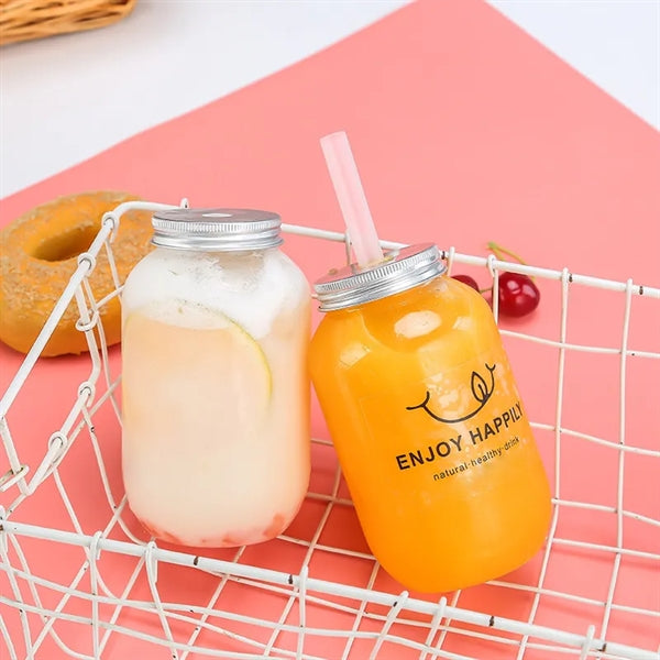 500ml Disposable Fresh Juice Glass