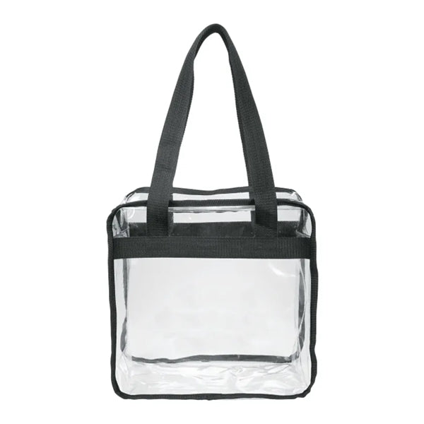 Game Day Clear Zippered Safety Tote