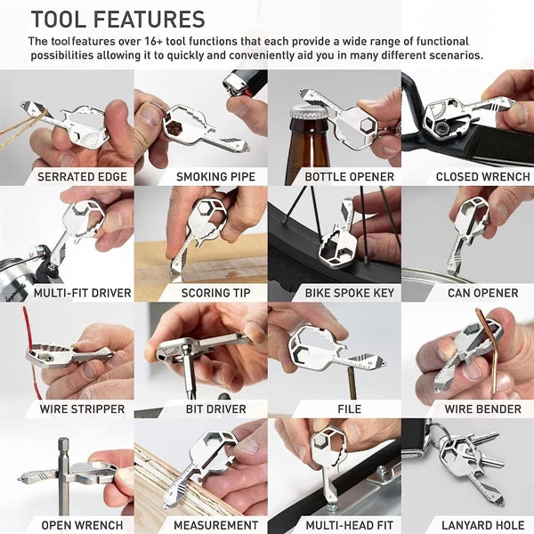 Multitool Keychain