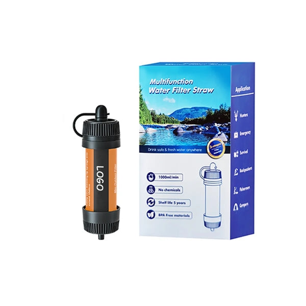 Outdoor Portable Personal Water Filter Straw