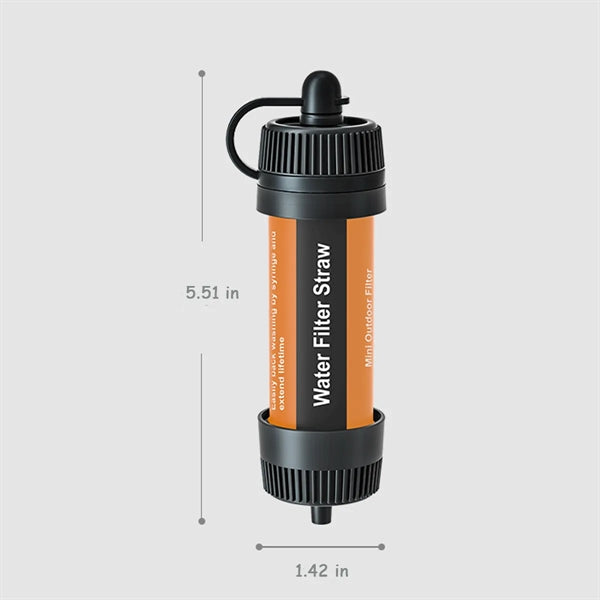 Outdoor Portable Personal Water Filter Straw