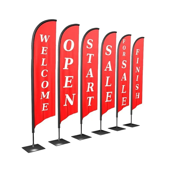 Feather Flag for Outdoor Advertising