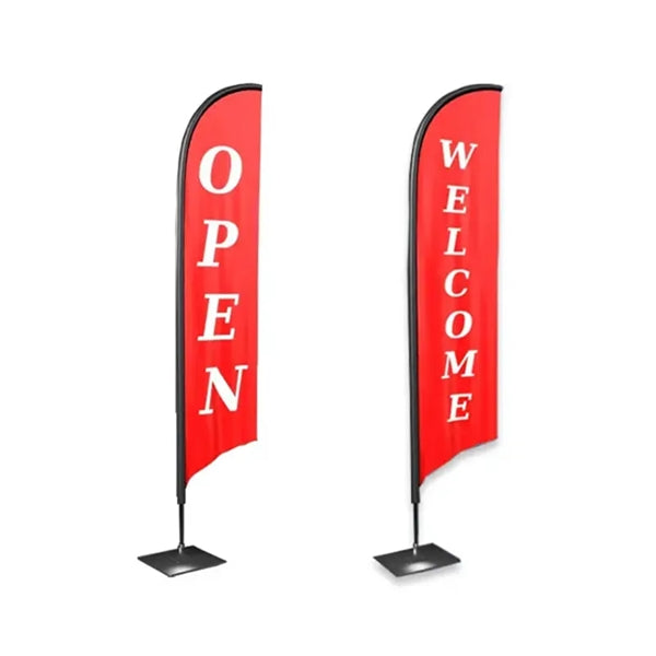 Feather Flag for Outdoor Advertising