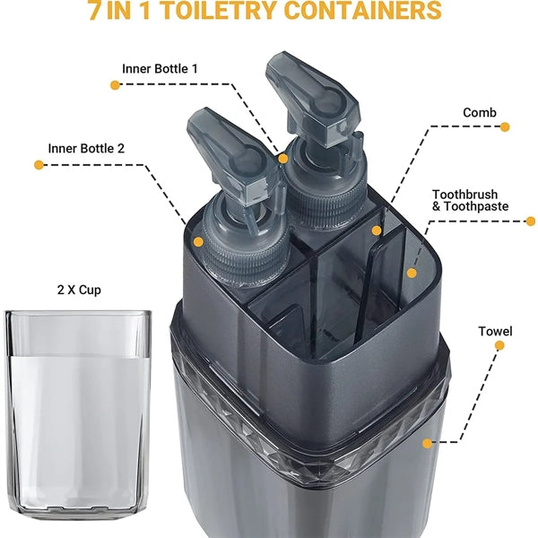 Creative Multi-Functional Travel Toiletry Cup