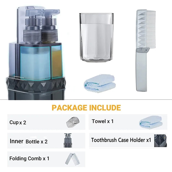 Creative Multi-Functional Travel Toiletry Cup