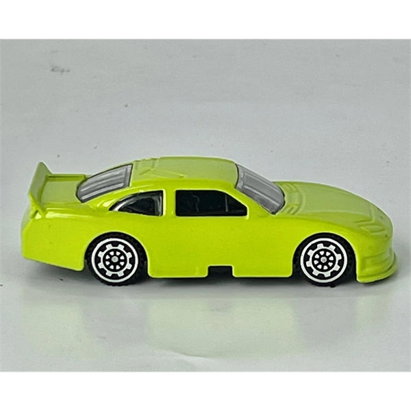 3" 1.64 Nascar style die cast car Lime (u)