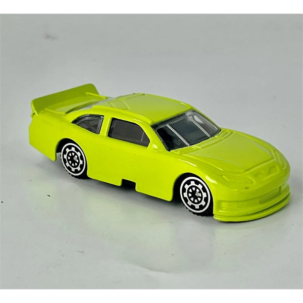 3" 1.64 Nascar style die cast car Lime (u)