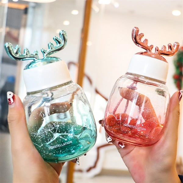 Creative Cute Christmas Elk Antler Mugs