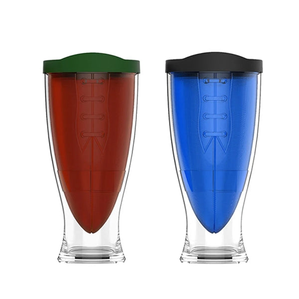 Plastic Double Rugby Mug