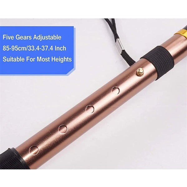 Aluminum Folding Walking Stick For The Elderly