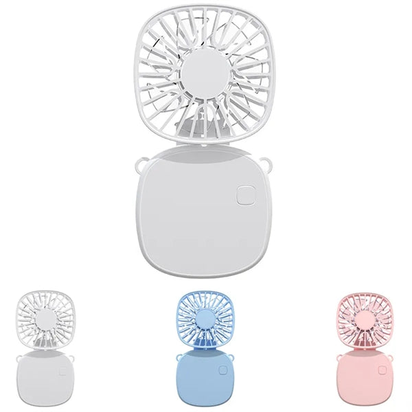Handheld Foldable Charging Mini Lanyard Hanging Neck Fan