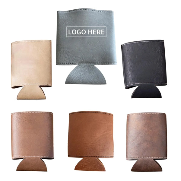 Leather Beer Can Cooler