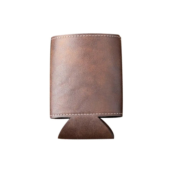 Leather Beer Can Cooler