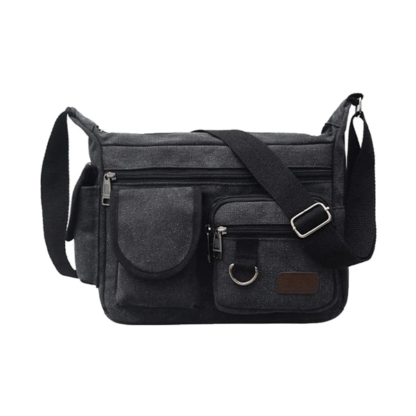 Travel Canvas Sling Messenger Bag