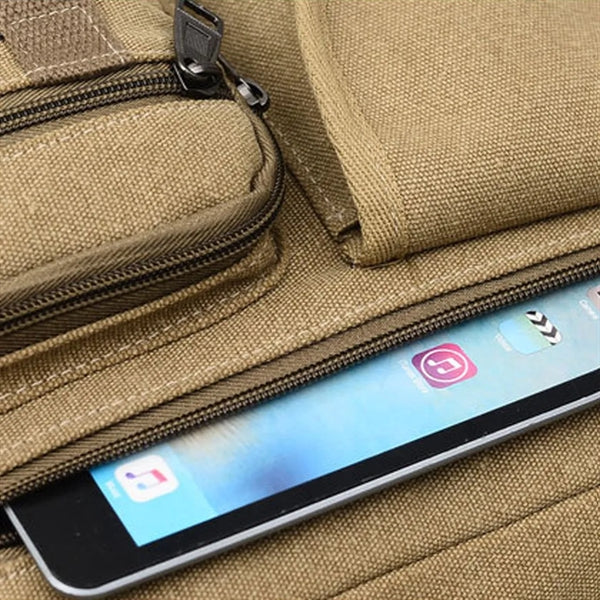 Travel Canvas Sling Messenger Bag