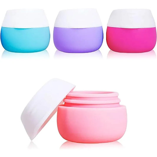 Travel Container Silicone Cream Jars