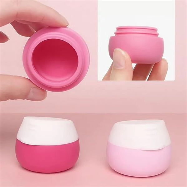 Travel Container Silicone Cream Jars