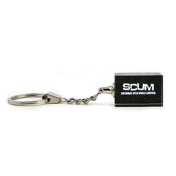 Optical Crystal Key Chain - Rectangle