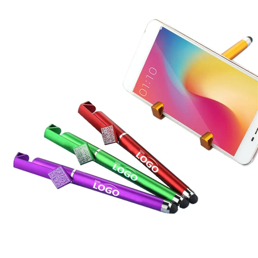 Universal 3 in 1 Phone Holder Stylus Ballpoint Pen