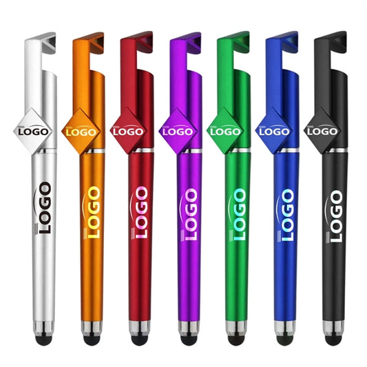 Phone Holder Stylus with Ball Point Pen