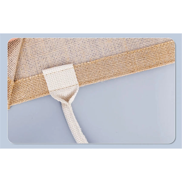 Burlap Tote Bag Wedding Shopping DIY Decorating