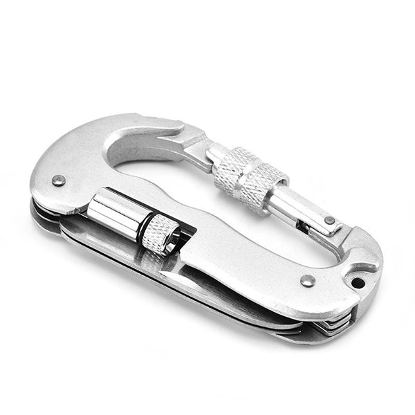 Outdoor Multi Functional Mountain Climbing Buckle With Light