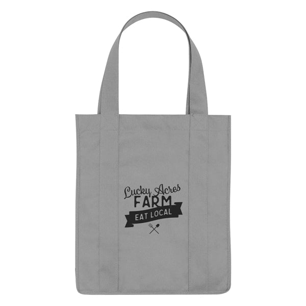 Non-Woven Shopper Tote Bag With 100% RPET Material