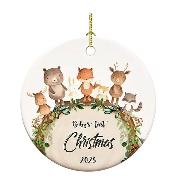 3 Inch Full Color Christmas Ornaments