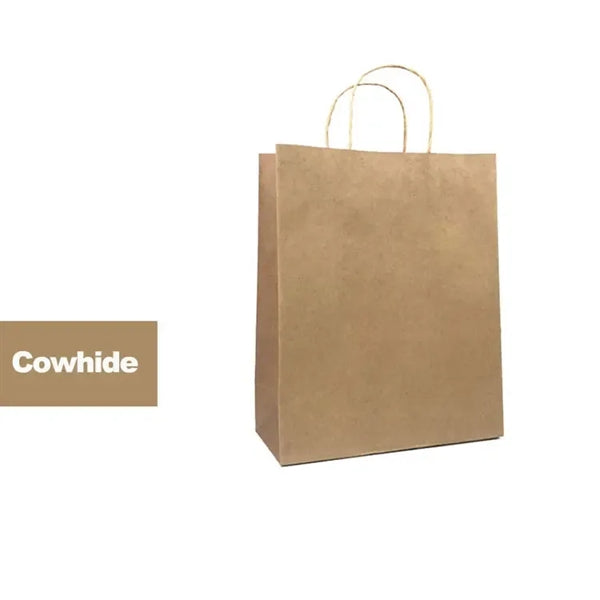 Imprited Kraft Paper Shopper Bag