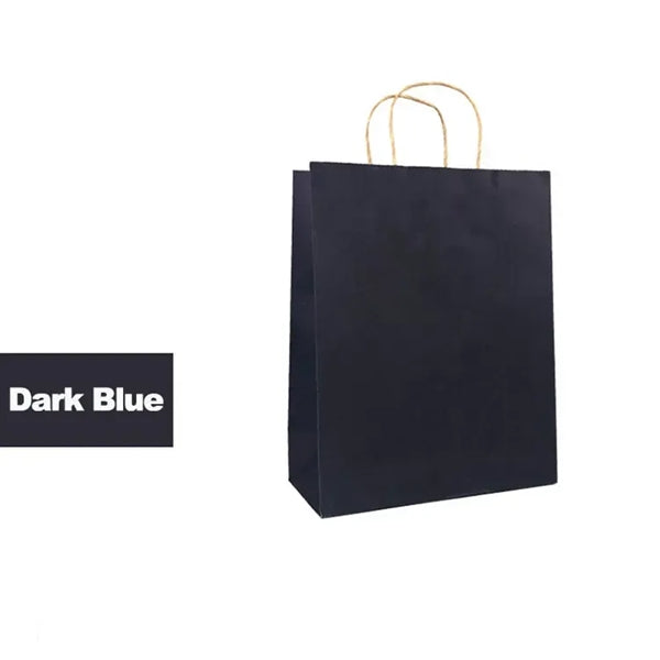 Imprited Kraft Paper Shopper Bag