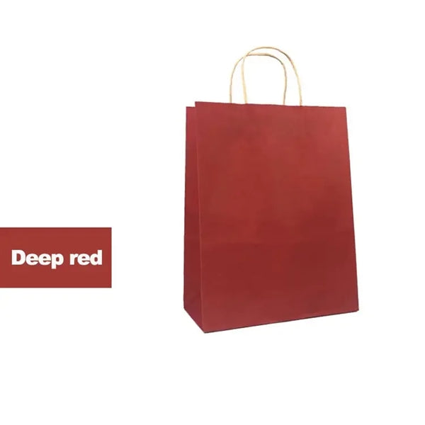Imprited Kraft Paper Shopper Bag