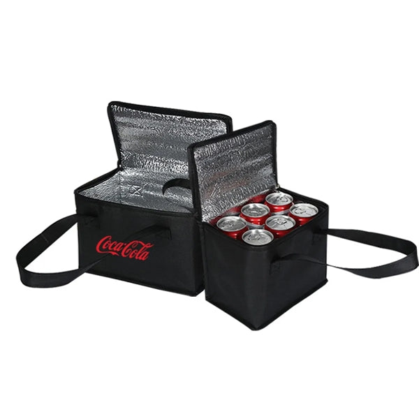 Insulated Cooler Lunch Tote Bag 6 Can