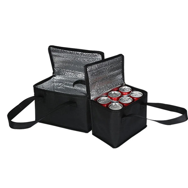 Insulated Cooler Lunch Tote Bag 6 Can
