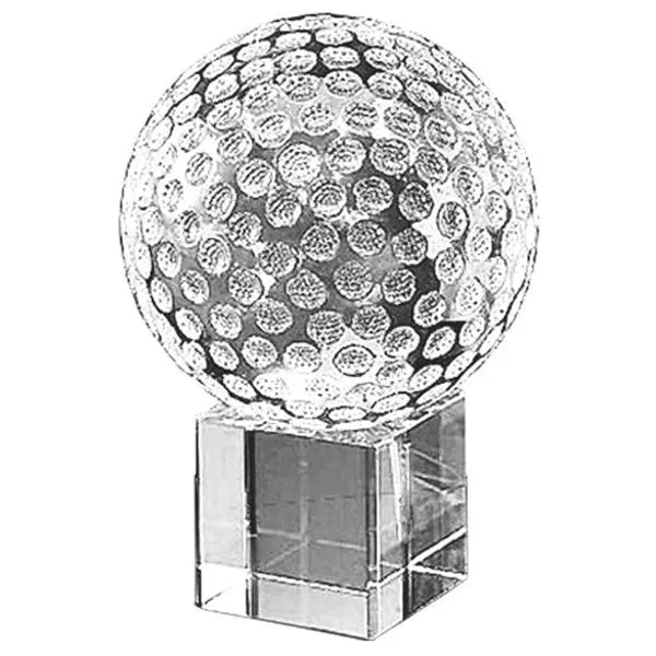 Crystal Golf Ball with Stand