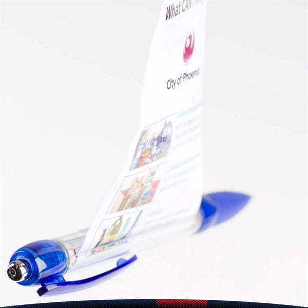 Flenk Plastic Banner Pen