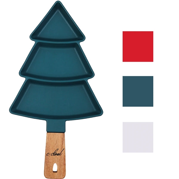 Christmas Tree Snack Plate