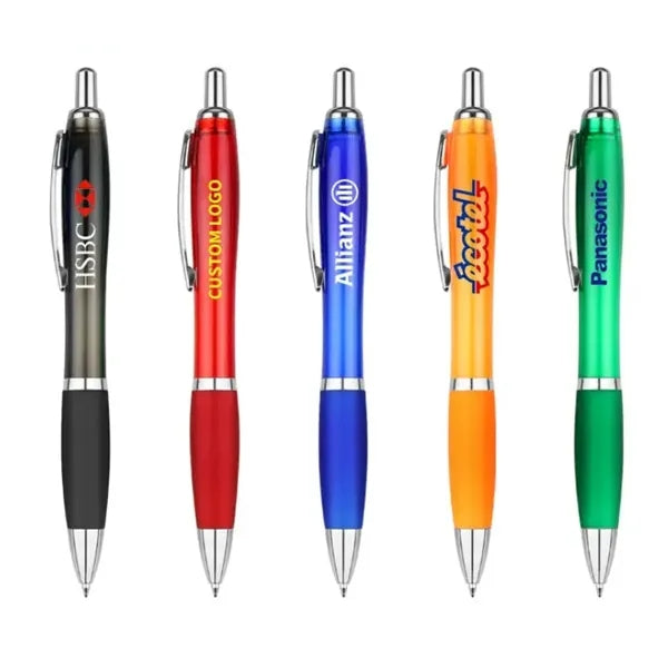 Rubber Grip Ballpoint Pen