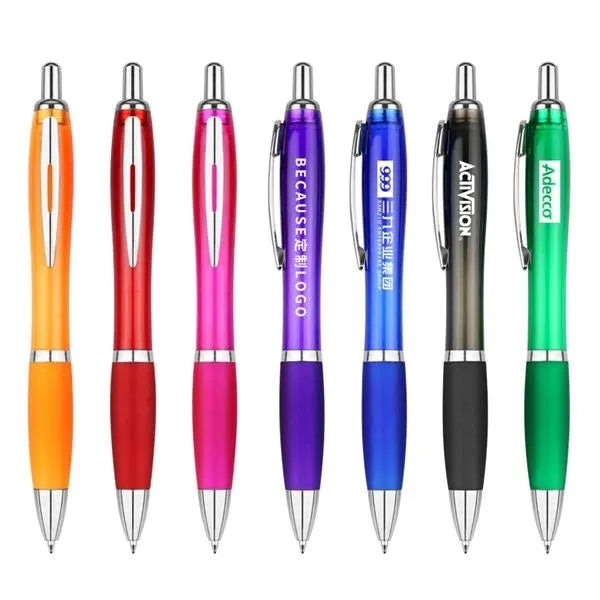 Rubber Grip Ballpoint Pen