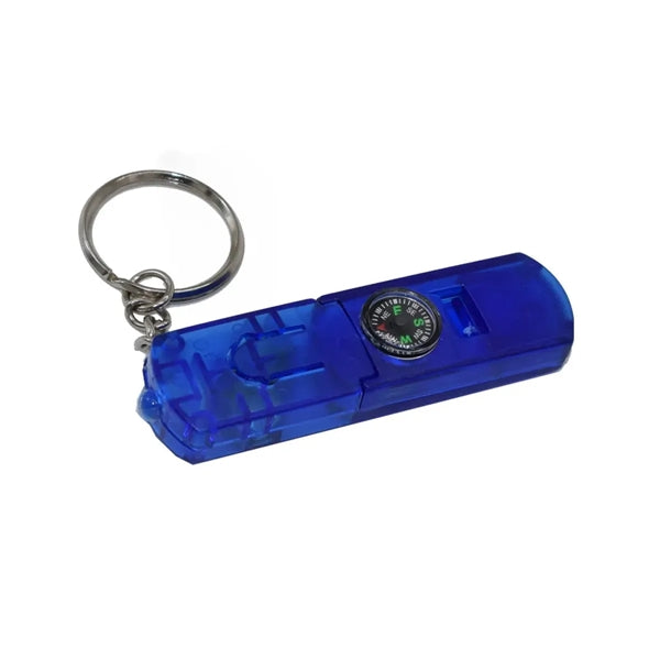 Whistle Key Light With Compass