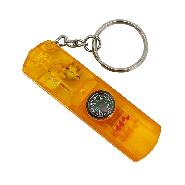 Whistle Key Light With Compass