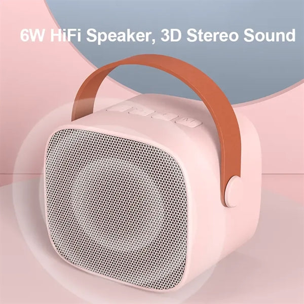 Portable Bluetooth Speaker Karaoke Set with Microphones