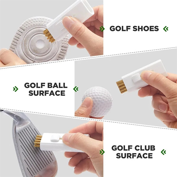 Plastic 2-in-1 Golf Brush