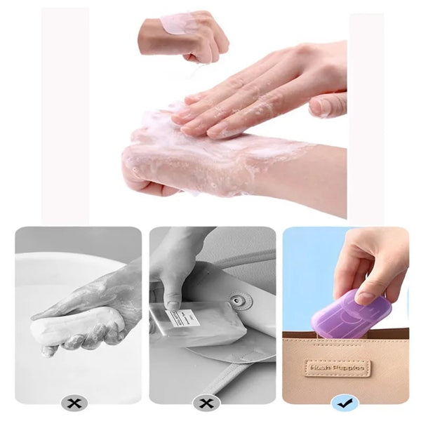Portable Paper Soap Sheets