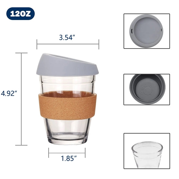 Tempered Glass Coffee Cup