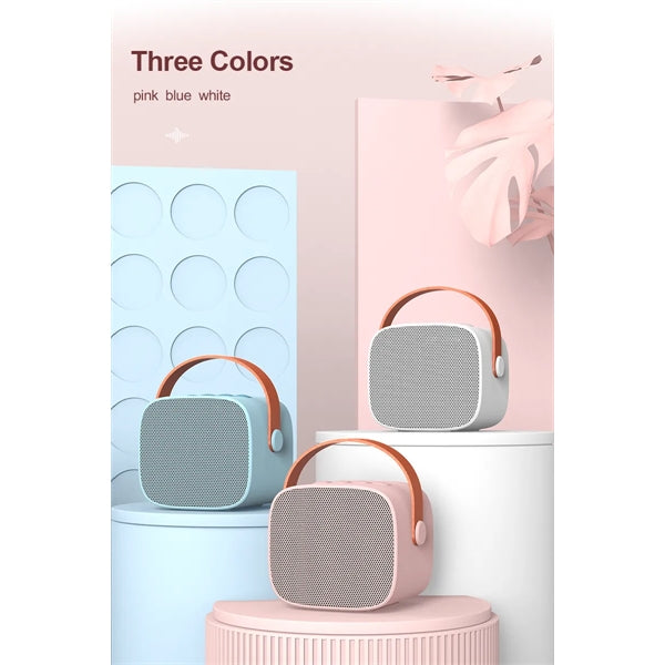 Portable Wireless Karaoke Bluetooth Speaker with Microphones