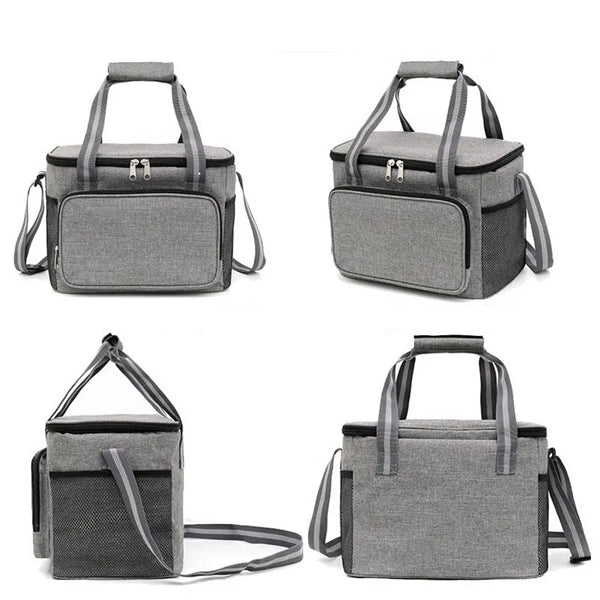 Oxford Insulated Outdoor Picnic Lunch Box Cooler Bag