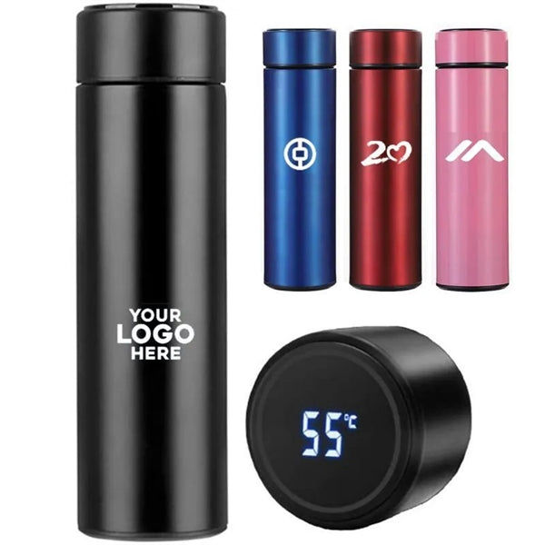 LED smart thermos cupVacuum Cup intelligent temperature wate